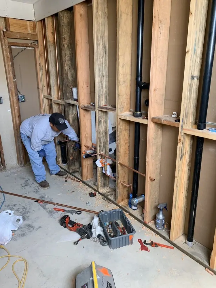 Commercial rough-in plumbing for Gas Line Repair in Barnsley